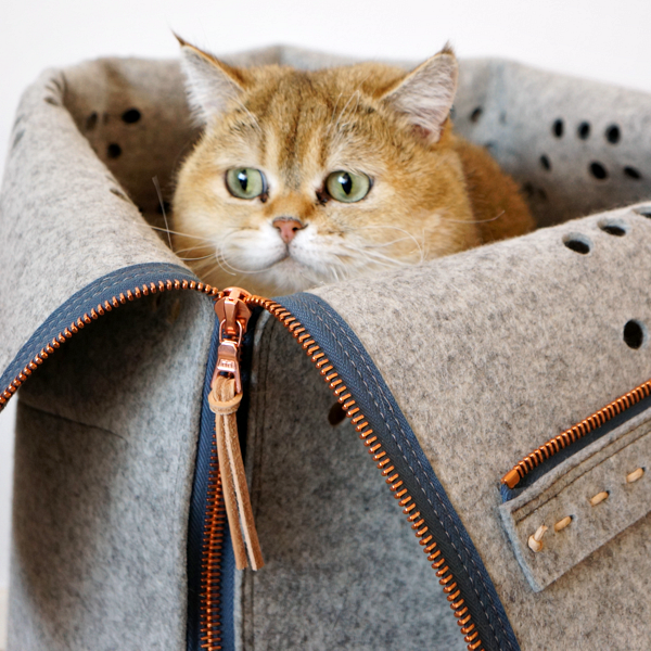Mechanisch alcohol Doe alles met mijn kracht Travel Cat Bag van Studio Snorhaar ⋆ Beautylab.nl