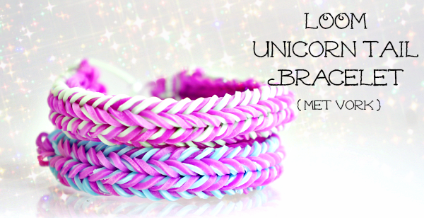 brand gastvrouw Universiteit Loom Unicorn Tail armband ⋆ Beautylab.nl